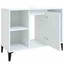 underskab til håndvask 80x33x60 cm konstrueret træ hvid