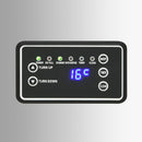 isterningmaskine 45 kg/24 timer sølvfarvet