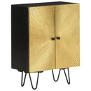 skab 55x30x75 cm massivt mangotræ