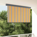 Rullegardin Gul og Blå 180 x 250 cm Stof og Aluminium