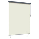 Rullegardin Cremefarvet 220 x 250 cm Stof og Aluminium