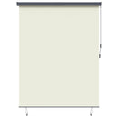 Rullegardin Cremefarvet 220 x 250 cm Stof og Aluminium