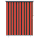 Rullegardin Orange og Brun 200 x 250 cm Stof og Aluminium