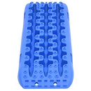frikørselsplader 2 stk. 106x30,5x7 cm nylon blå