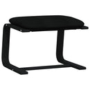fodskammel 51x41x40 cm stof sort