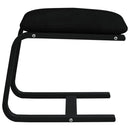 fodskammel 51x41x40 cm stof sort