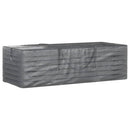 hyndeposer 2 stk. 135x40x55 cm polyethylen sort