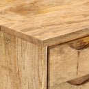 skrivebord med skuffer 110x47x76 cm massivt mangotræ