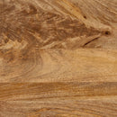 skrivebord med skuffer 110x47x76 cm massivt mangotræ