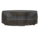 overtræk til loungesæt Ø236x67 cm 10 øjer rundt