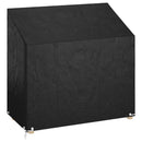 overtræk til havebænk 130x70x70/88 cm 8 øjer polyethylen
