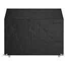 overtræk til havebænk 160x70x70/88 cm 8 øjer polyethylen