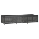 overtræk til liggestol 205x75x40 cm 12 øjer polyethylen