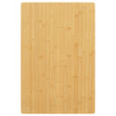 bordplade 40x60x2,5 cm bambus