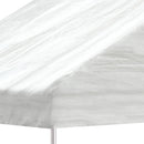 pavillon med tag 17,84x5,88x3,75 m polyethylen hvid