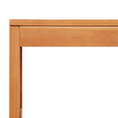 havebænk 80 cm massivt eukalyptustræ