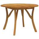 havebord Ø110 cm massivt akacietræ