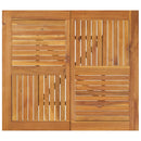 havebord 85x85x75 cm massivt akacietræ