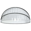 poolkuppel 315x158 cm PVC