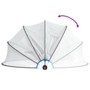 poolkuppel 467x234 cm rund PVC