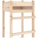 legetårn 52,5x46,5x206,5 cm massivt fyrretræ