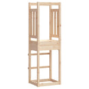legetårn 53x46,5x169 cm massivt fyrretræ