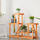 blomsterstativ 90x25x73,5 cm massivt fyrretræ
