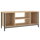 tv-bord 102x35x45 cm konstrueret træ sonoma-eg