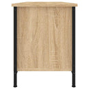 tv-bord 102x35x45 cm konstrueret træ sonoma-eg