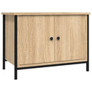 TV-skab med låger Sonoma Eg 60x35x45 cm konstrueret træ