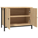 TV-skab med låger Sonoma Eg 60x35x45 cm konstrueret træ