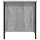 tv-bord 100x40x45 cm konstrueret træ grå sonoma-eg