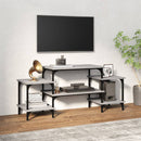 tv-bord 117x35x52 cm konstrueret træ grå sonoma-eg