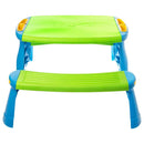 picnicbænk til børn 89,5x84,5x48 cm polypropylen