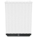 plantekasser 2 stk. 30x30x37 cm polypropylen hvid