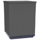 plantekasser 4 stk. 30x30x37 cm polypropylen sort