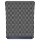 plantekasser 4 stk. 30x30x37 cm polypropylen sort