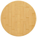 bordplade Ø50x1,5 cm bambus