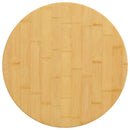 bordplade Ø40x2,5 cm bambus