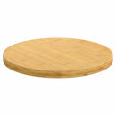 bordplade Ø40x2,5 cm bambus