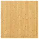 bordplade 90x90x1,5 cm bambus