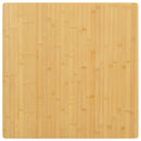 bordplade 80x80x2,5 cm bambus