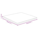 bordplade 80x80x2,5 cm bambus