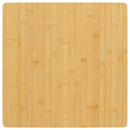 bordplade 50x50x4 cm bambus