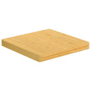 bordplade 50x50x4 cm bambus