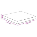 bordplade 50x50x4 cm bambus