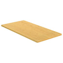 bordplade 40x80x1,5 cm bambus