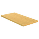 bordplade 40x80x2,5 cm bambus