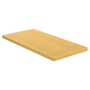 bordplade 50x100x2,5 cm bambus
