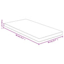 bordplade 40x80x4 cm bambus